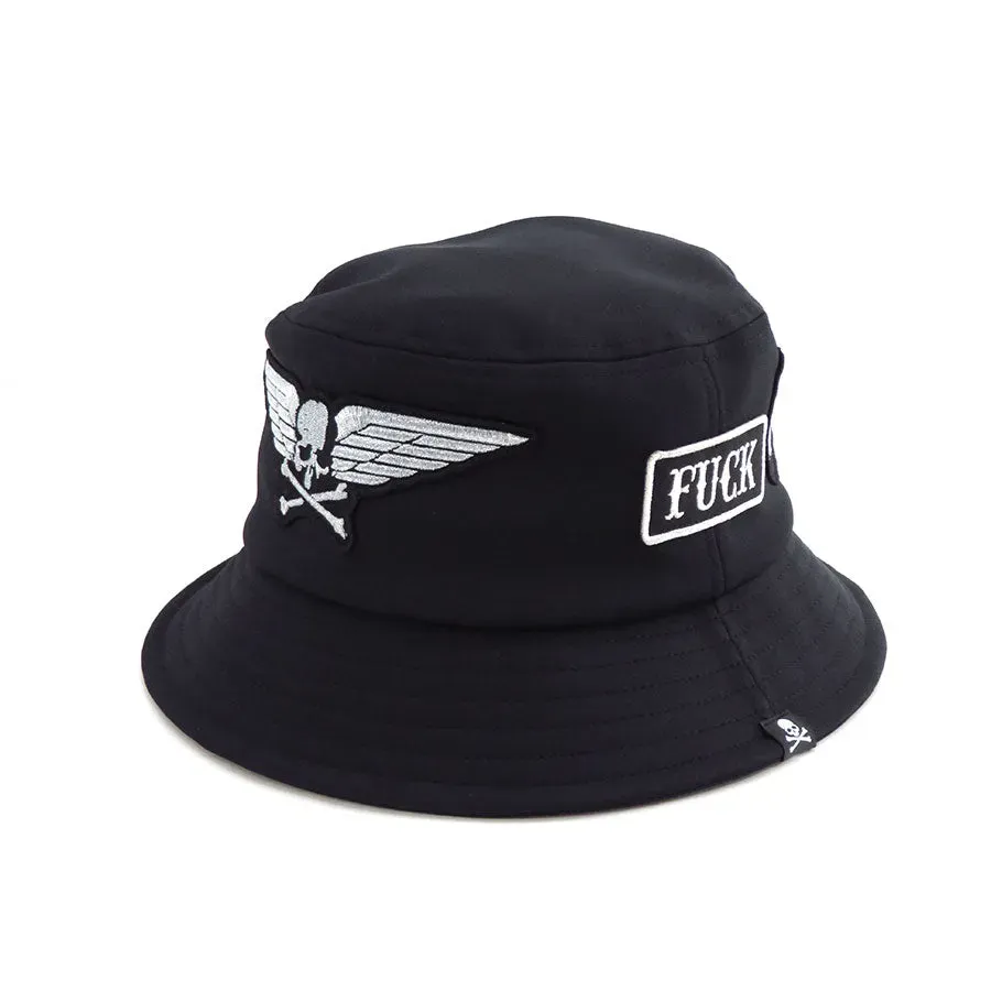 Patched Bucket Hat