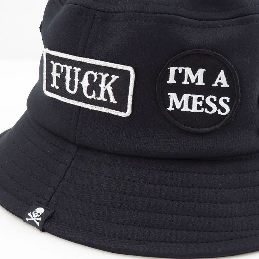 Patched Bucket Hat