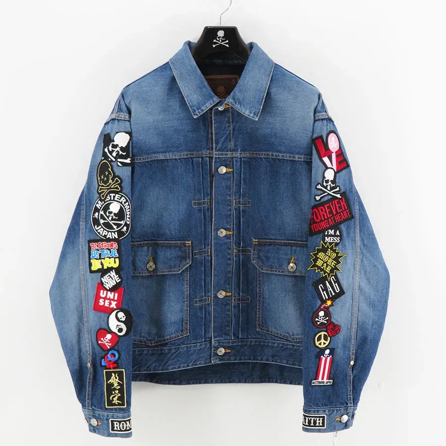 Patched Denim Jacket