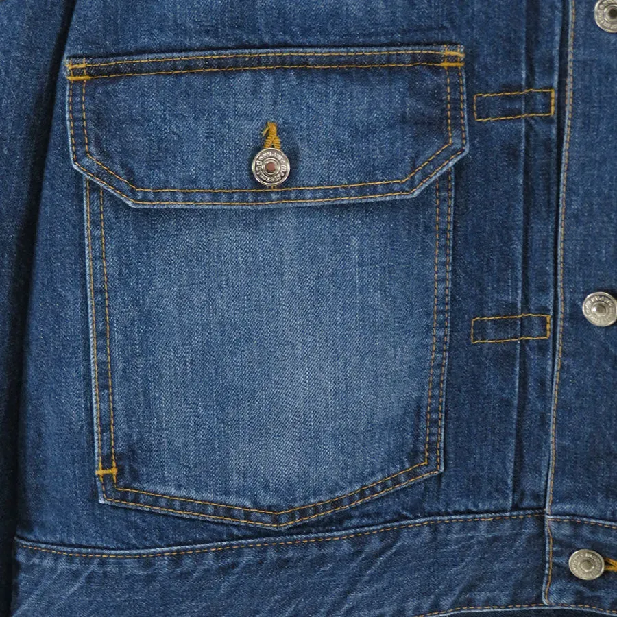 Patched Denim Jacket