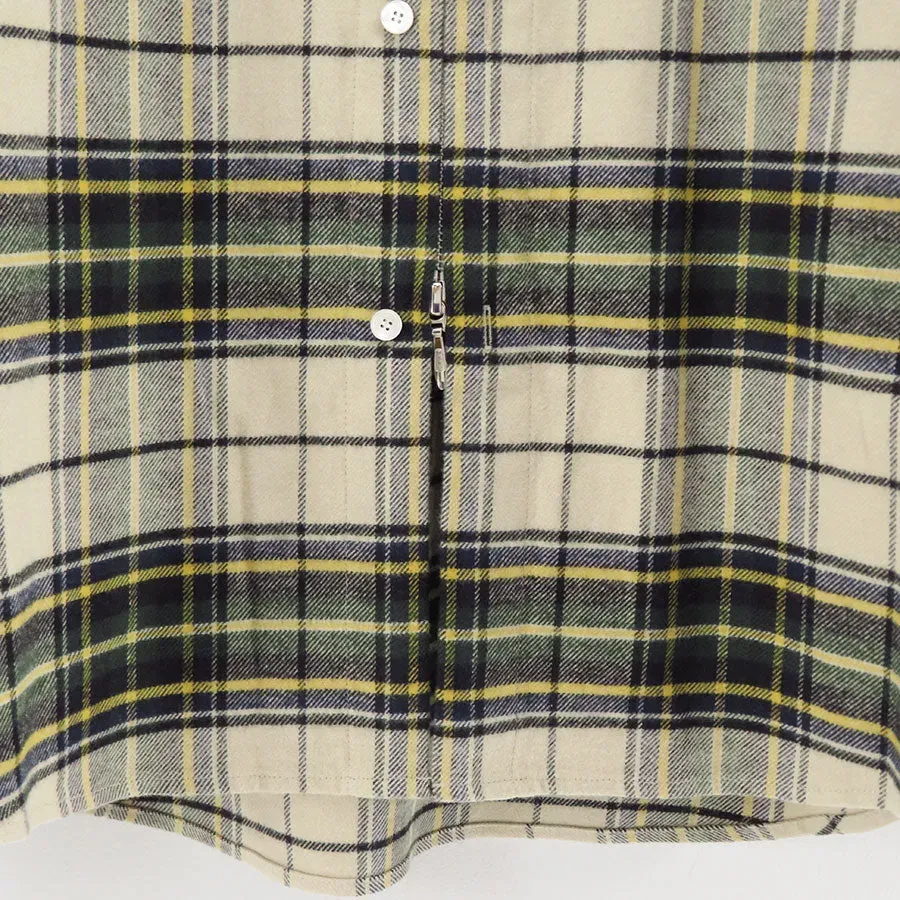 Rodeo Zip-Up Plaid Shirt