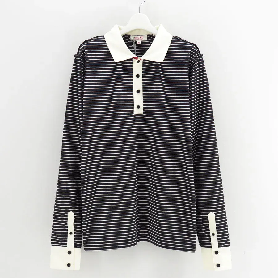 Opposite Stripe Pullover Shirt