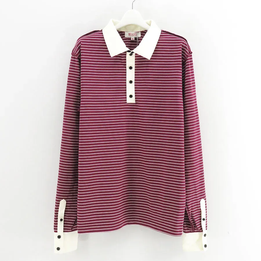 Opposite Stripe Pullover Shirt