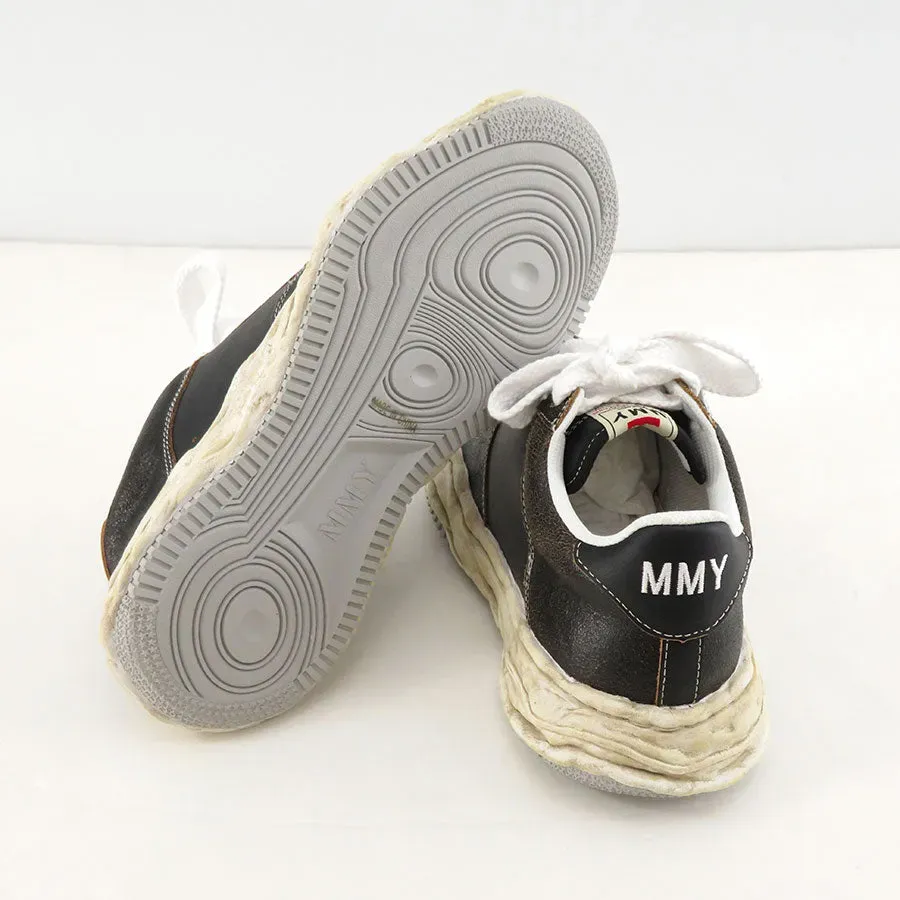 Og Sole Cracking Leather Low-Top Sneaker Wayne