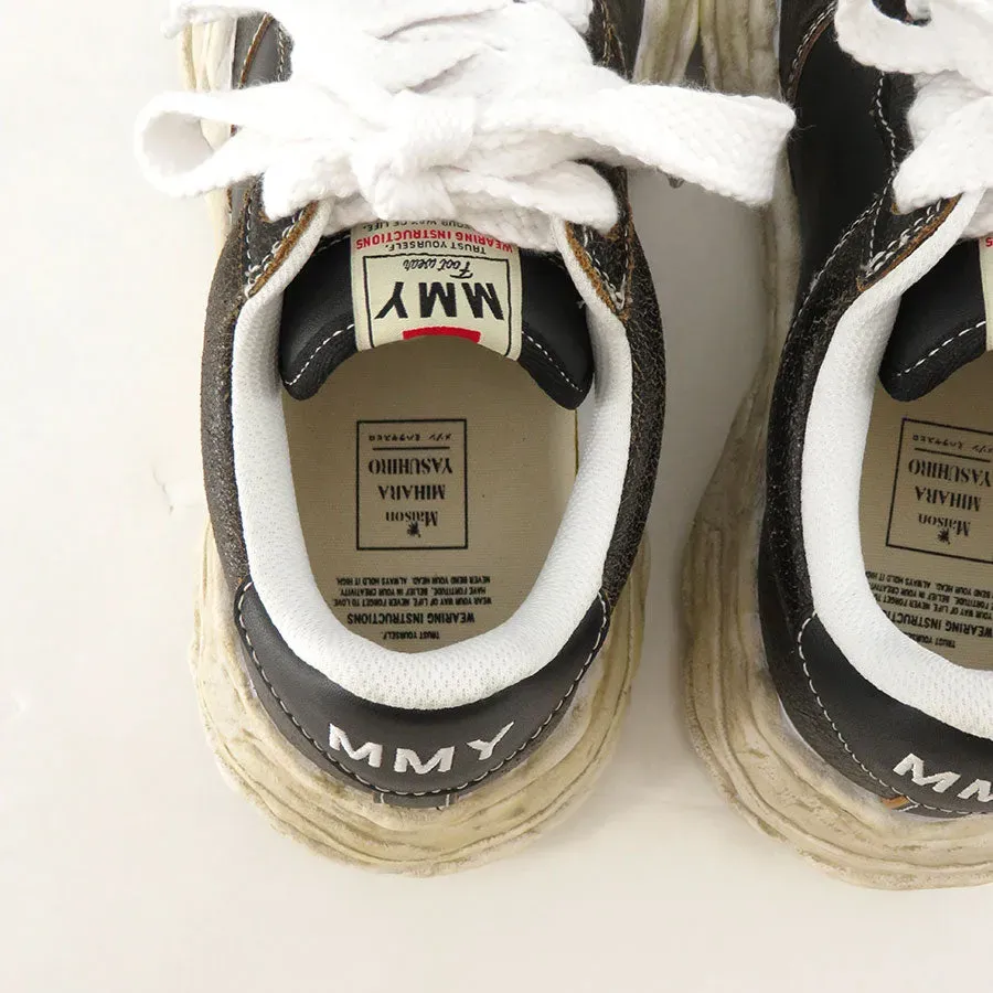 Og Sole Cracking Leather Low-Top Sneaker Wayne