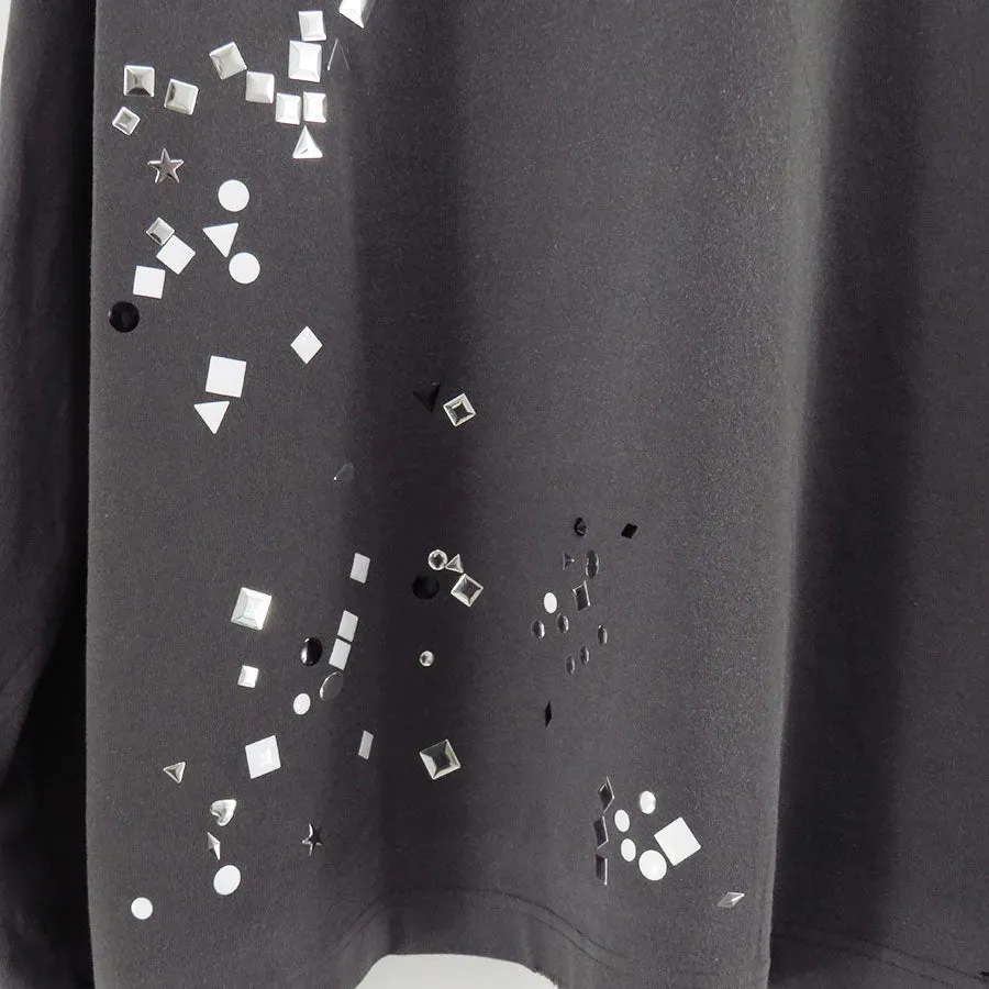 Embellished Sticker L/S Tee