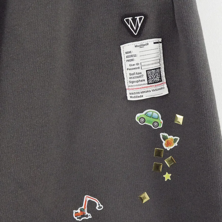 Kids Sticker Printed Sweat Pants