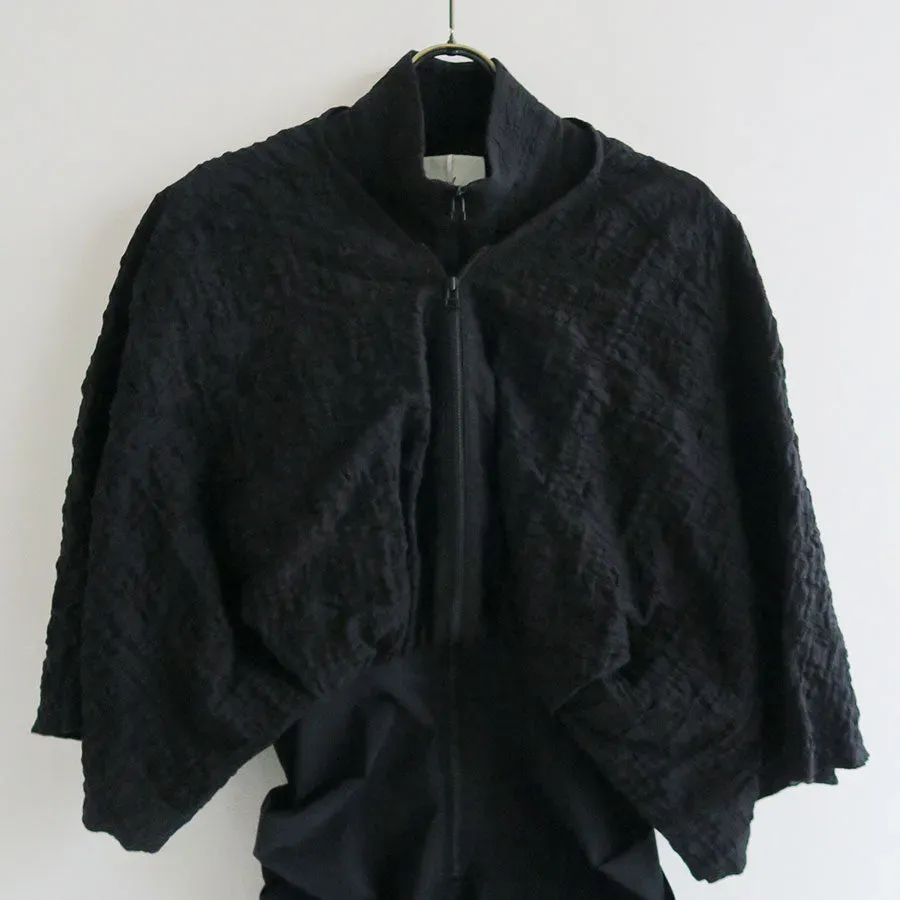 Double Zip Jacquard Dress