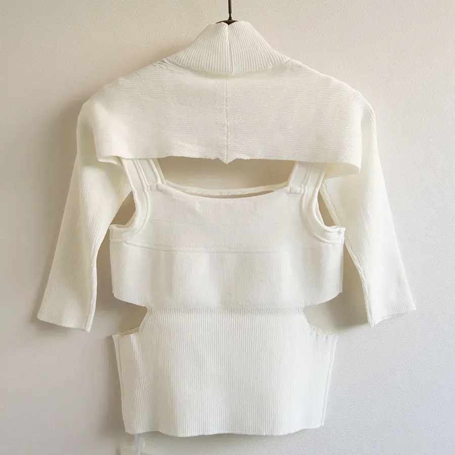 Highneck Sleeve Camisole