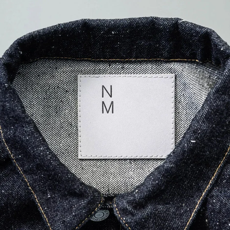 #001 T-Back Denim Jacket One-Washed