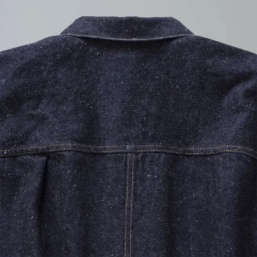 #023 Lv T-Back Denim Jacket Bleach One-Washed