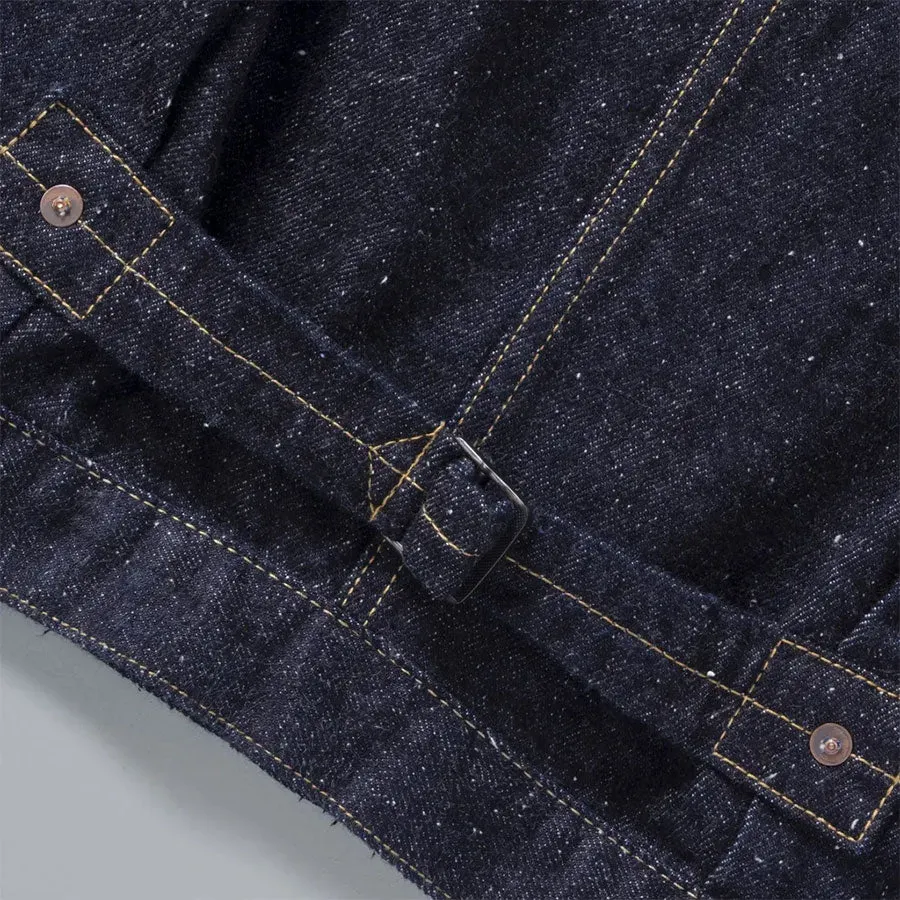 #023 Lv T-Back Denim Jacket Bleach One-Washed