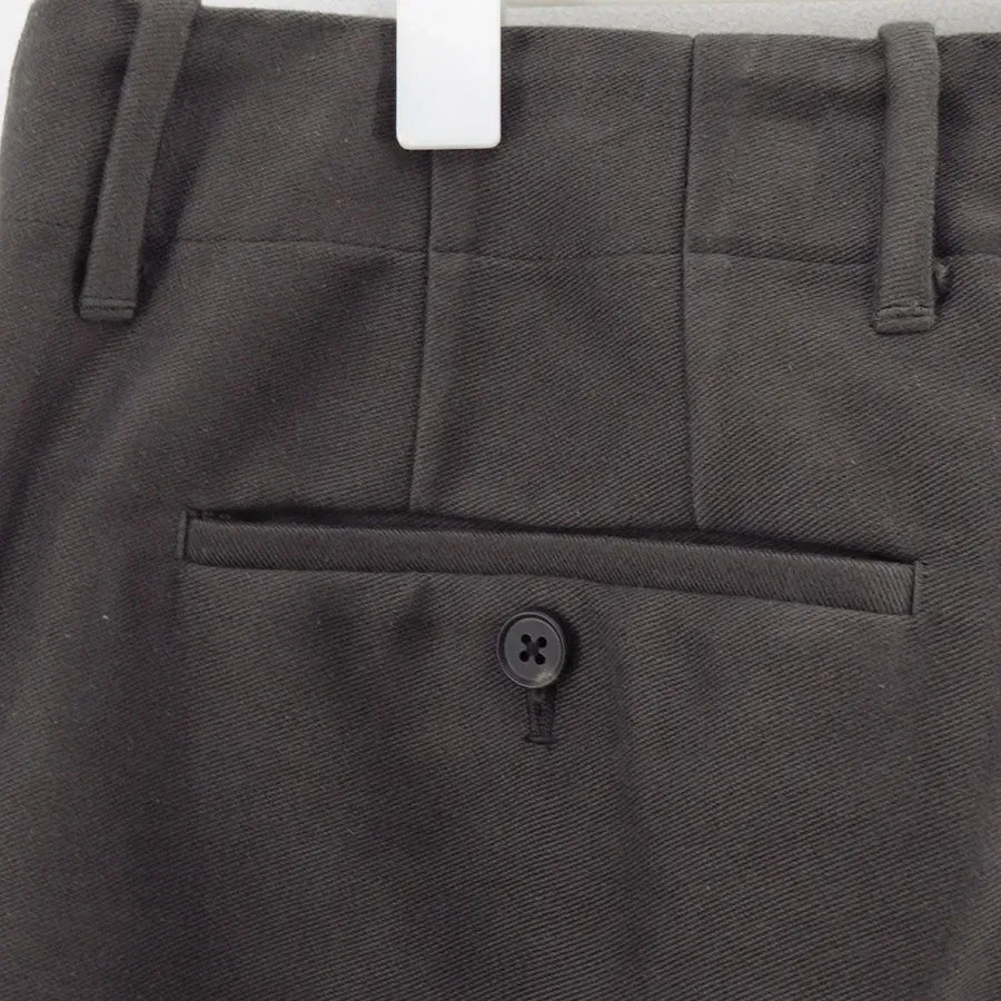 2-Tuck Wide Tapered Trousers