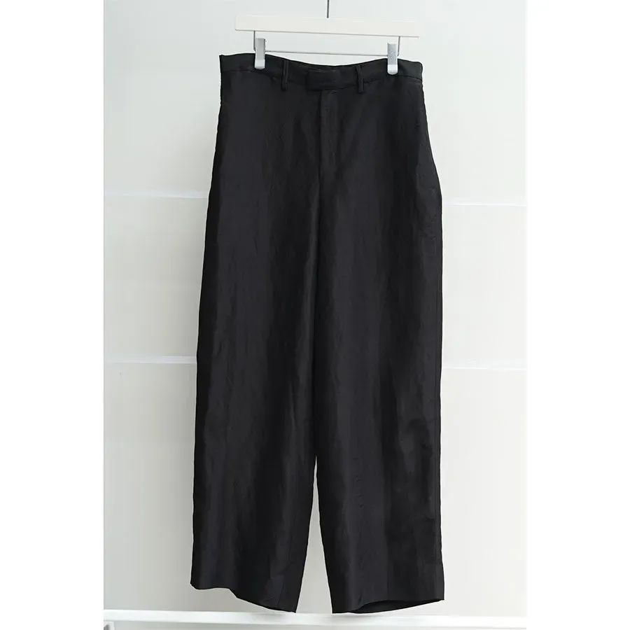 Draw Cord Wide Straight Trousers
