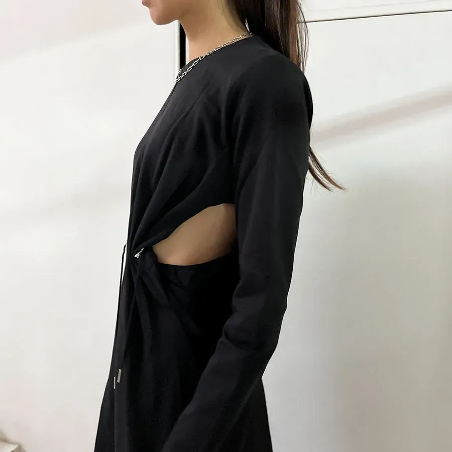 Drawstring Dress
