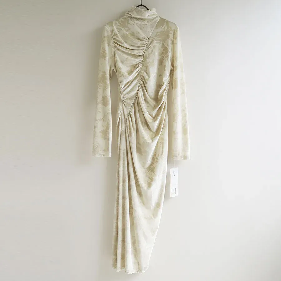 Asymmetric Jersey Dress