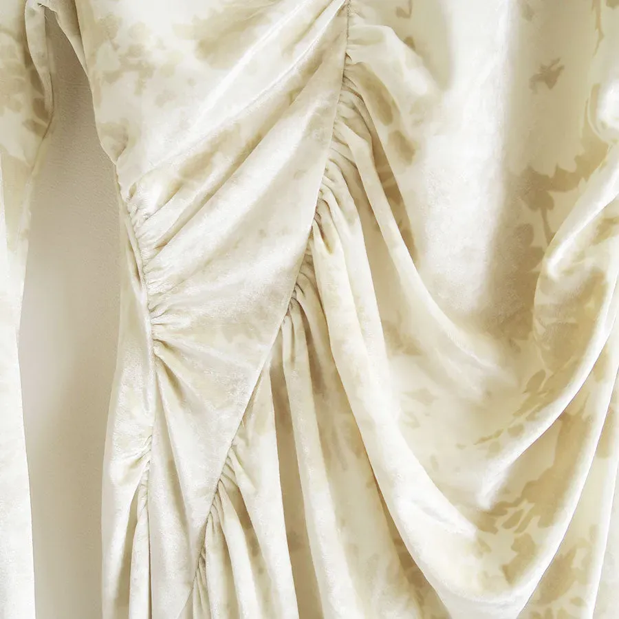 Asymmetric Jersey Dress
