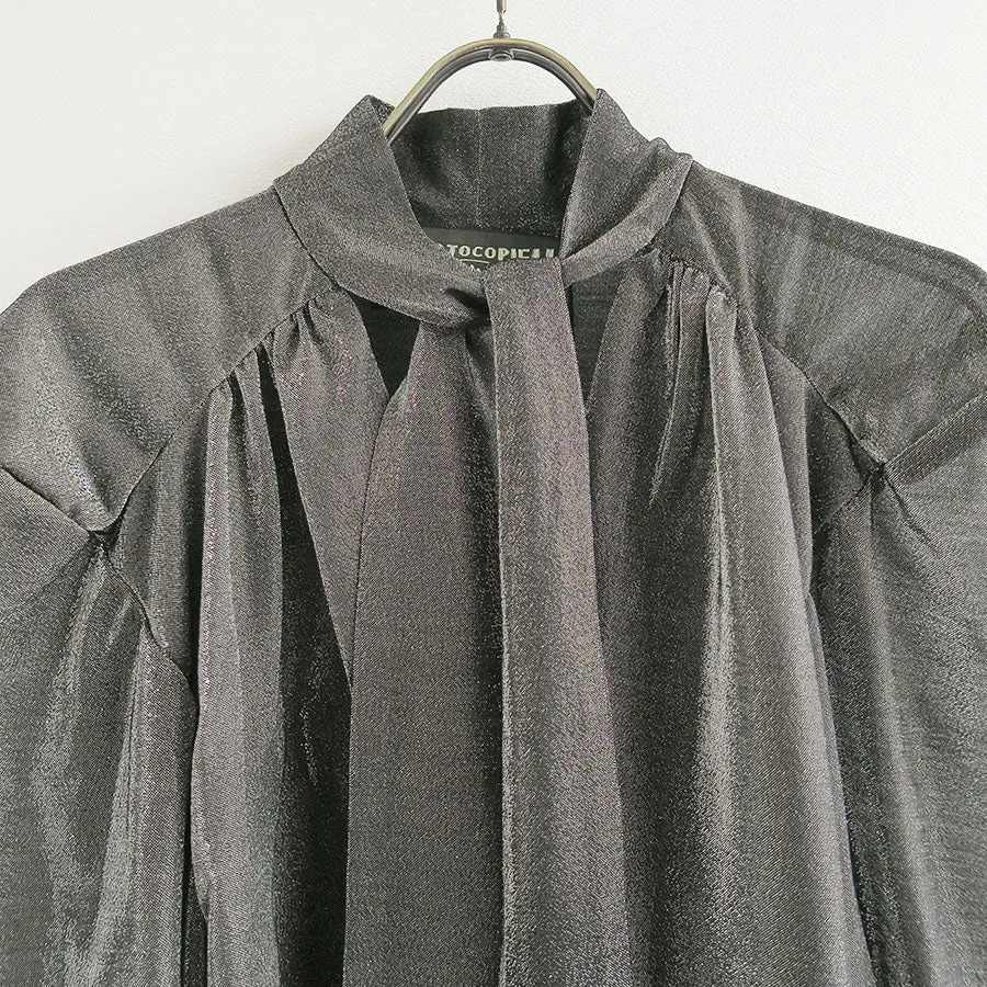 Bow Collar Minidress