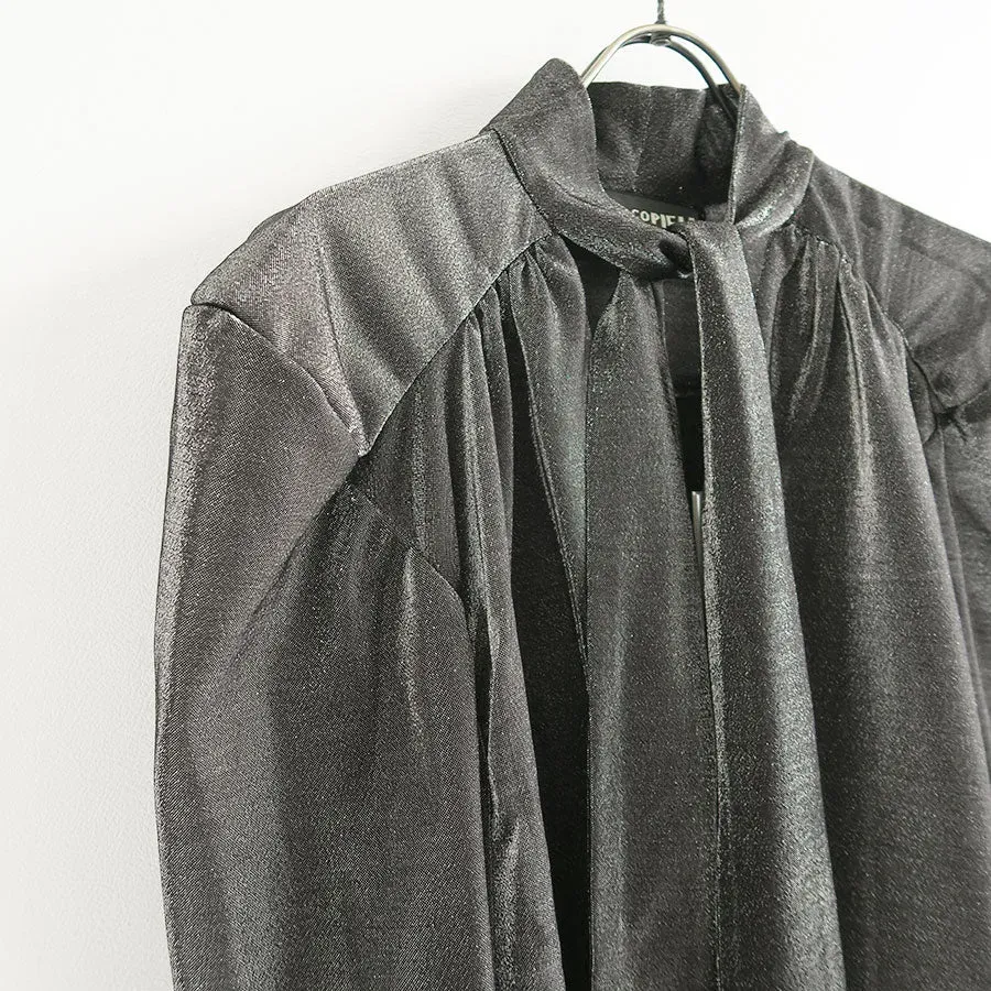 Bow Collar Minidress