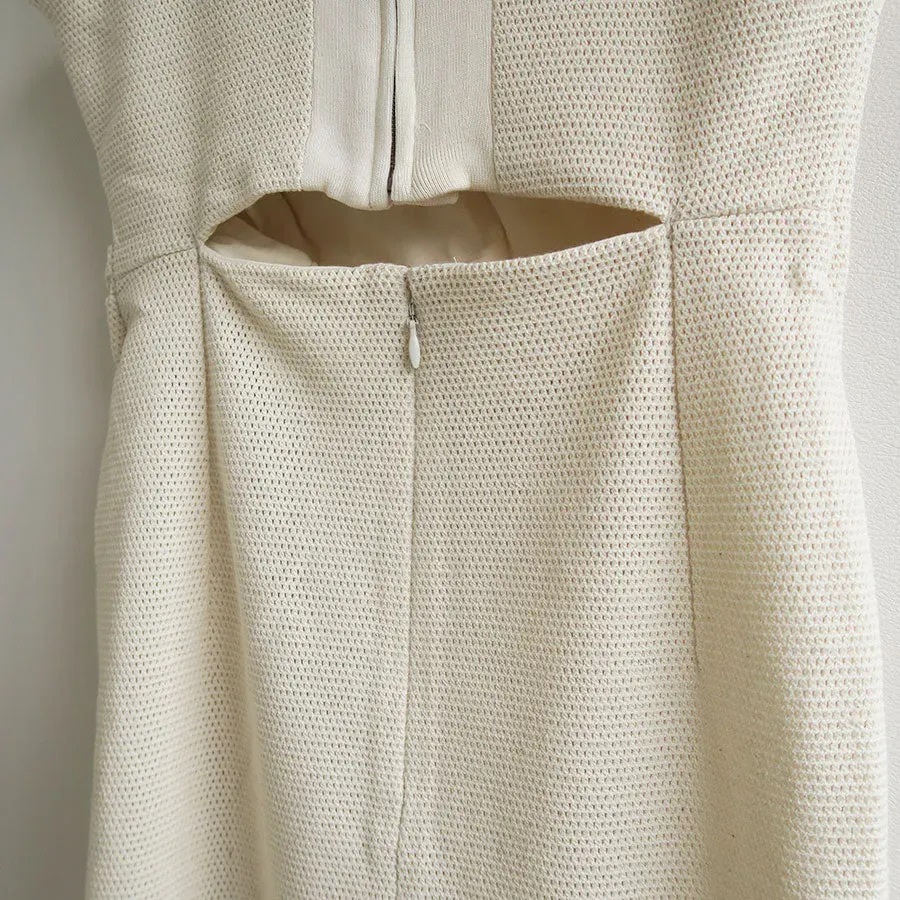 Draped Bustier Dress