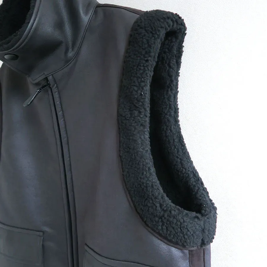 Reracs Mouton High Neck Vest