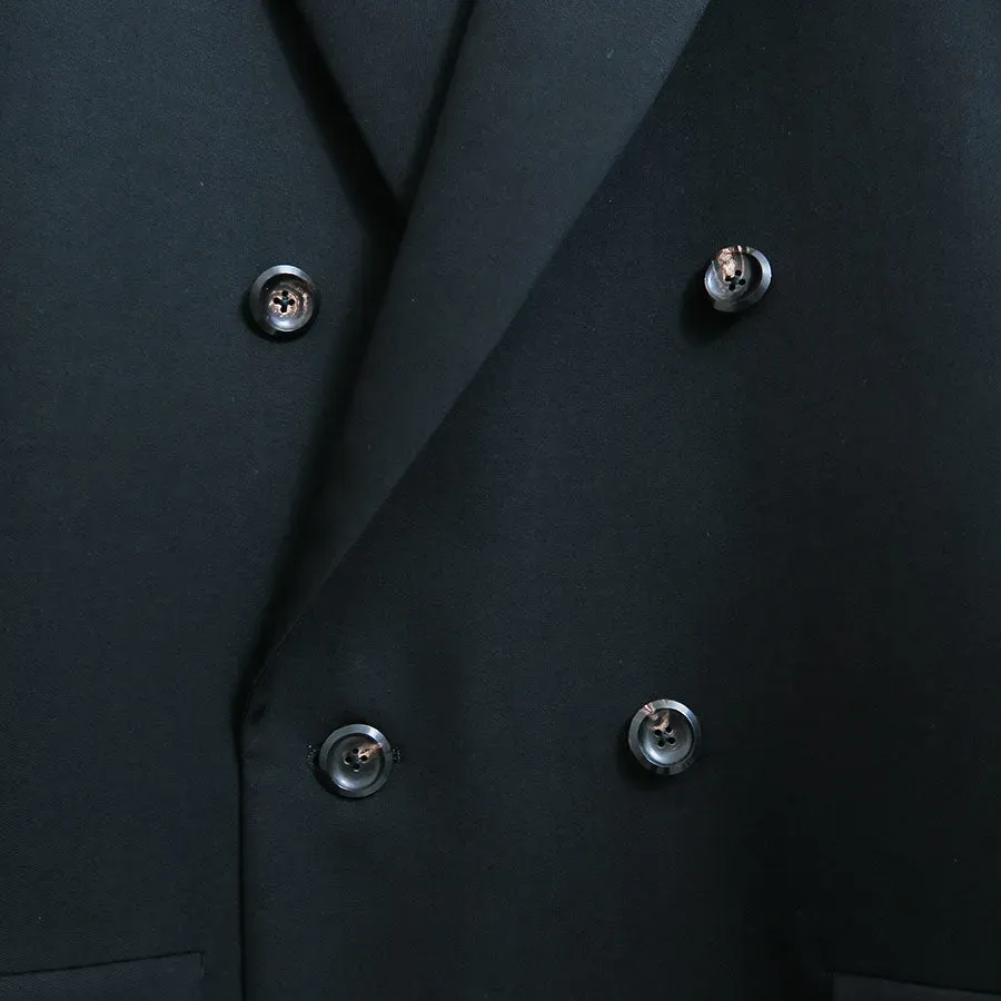 The Double Peaked Tailored Coat