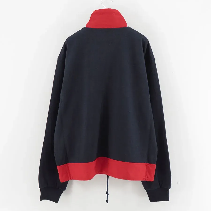 Stand Coller Half Zipp Sweat