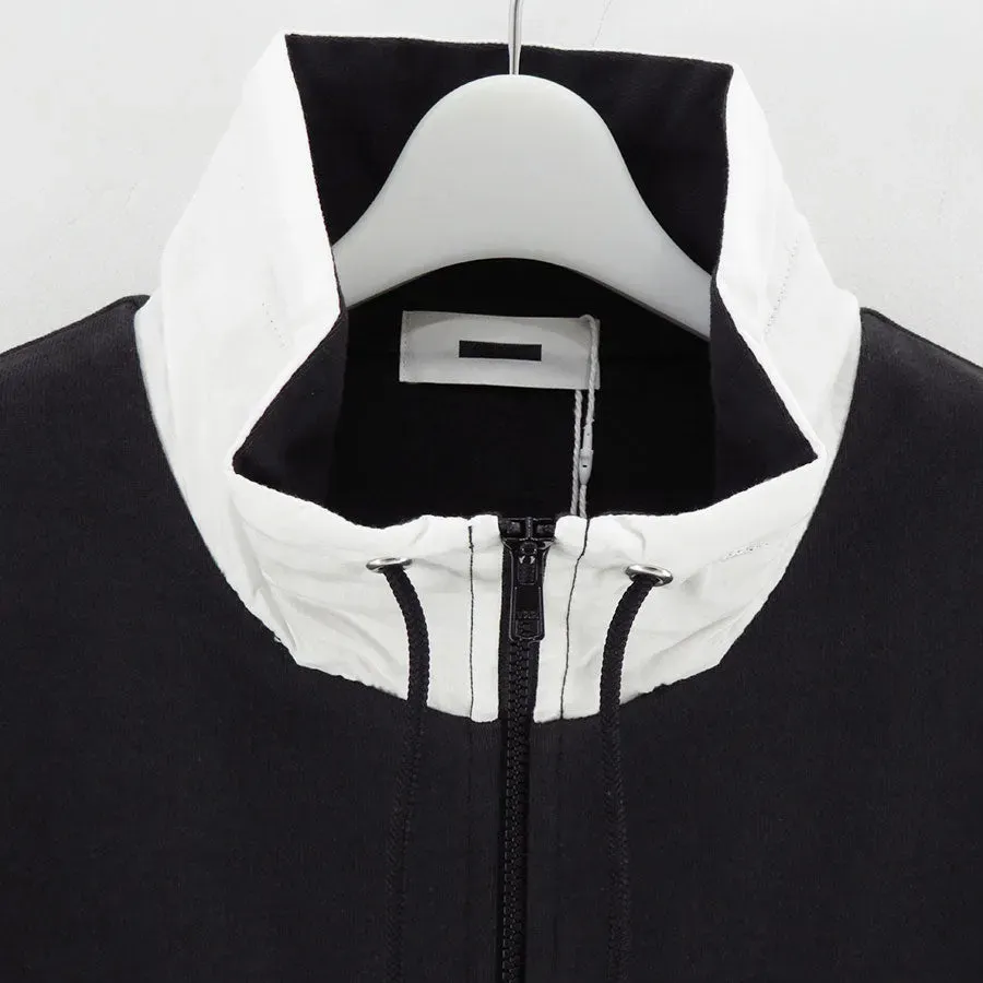 Stand Coller Half Zipp Sweat