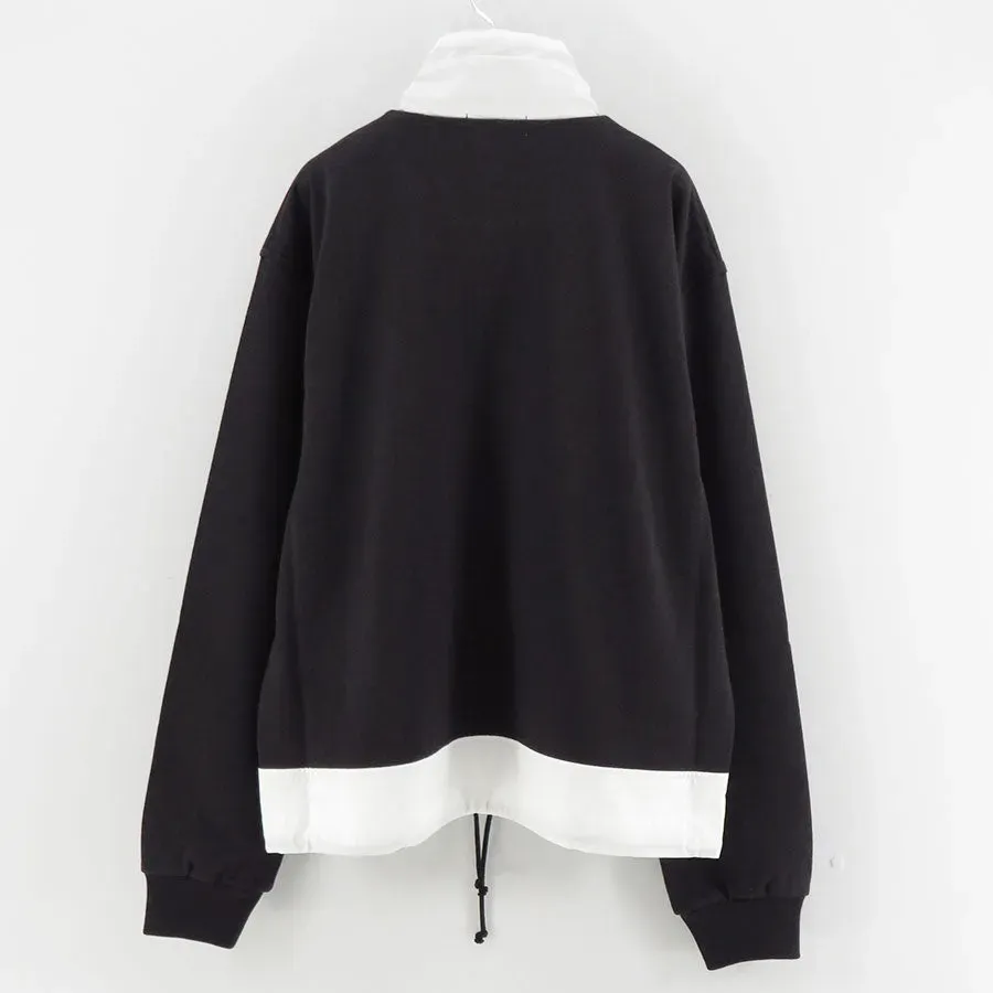 Stand Coller Half Zipp Sweat