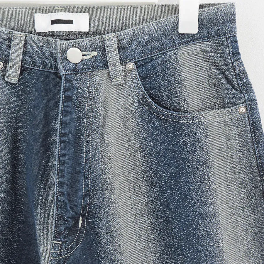 Gradation Denim Pants