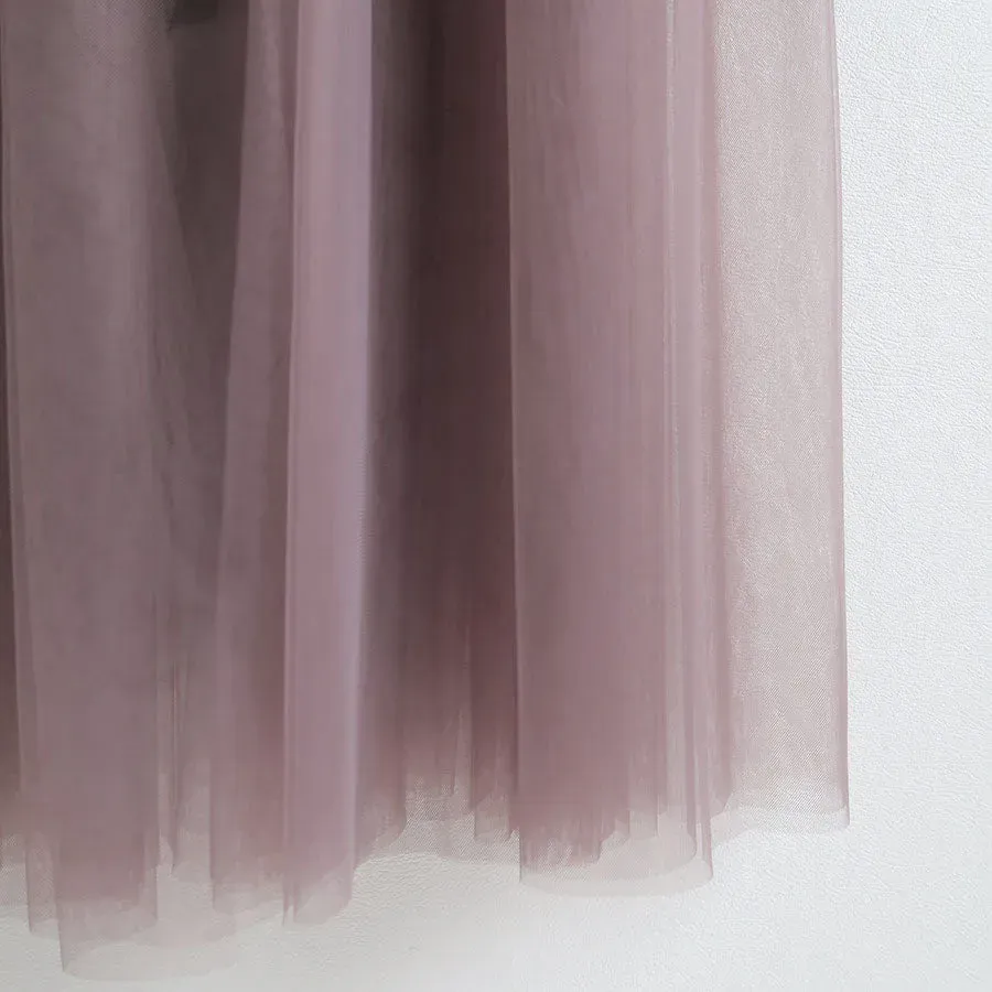 Commerbund Tulle Skirt