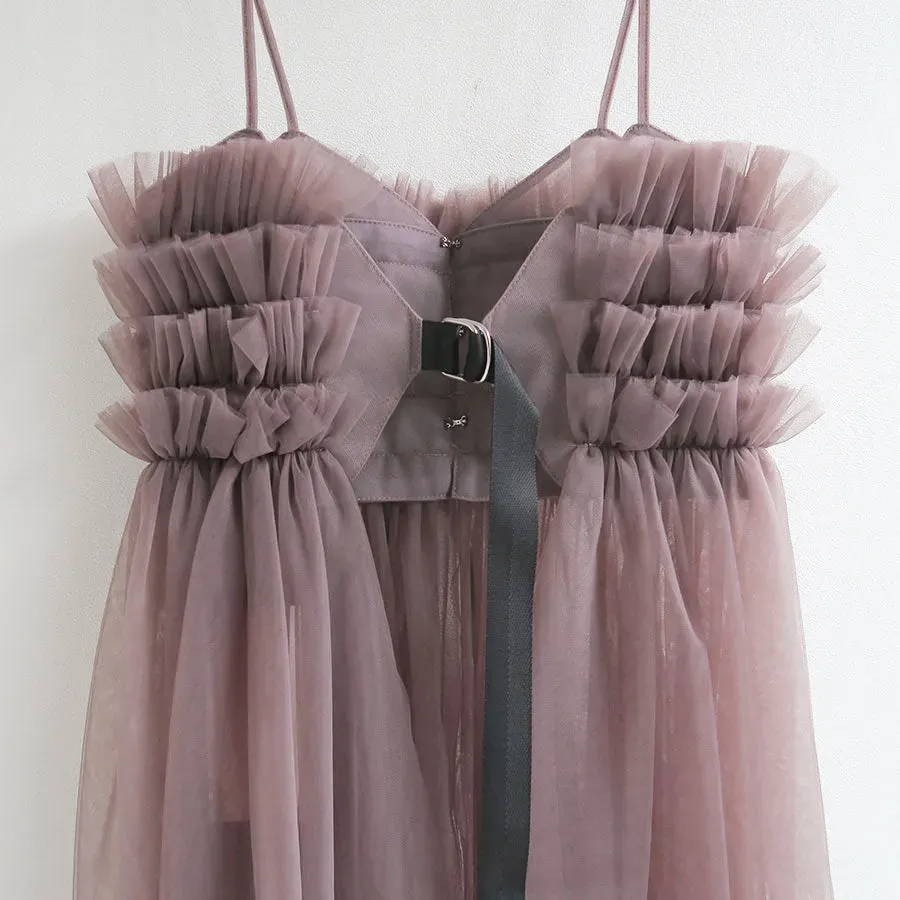 Commerbund Tulle Skirt