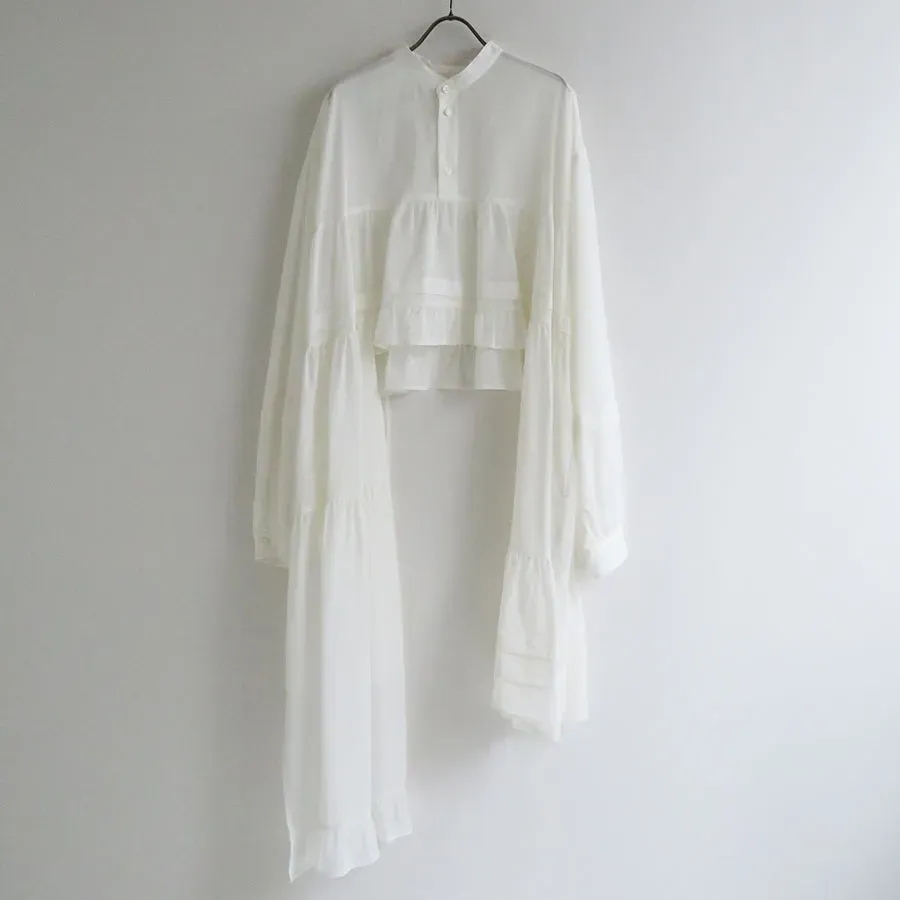 Cotton Voile Tiered Dress