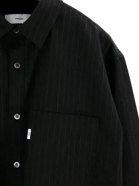Selvage Wool L/S Box Shirt