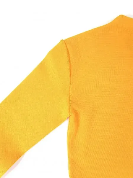 Asymmetry Sleeve Knit