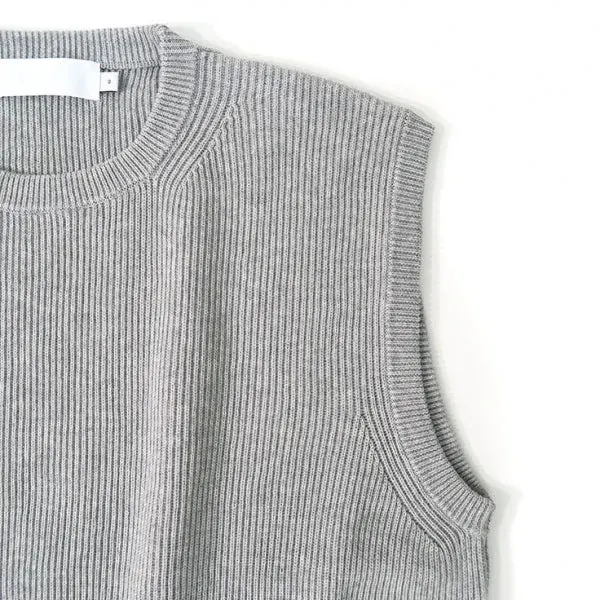 High Density Cotton Knit Vest
