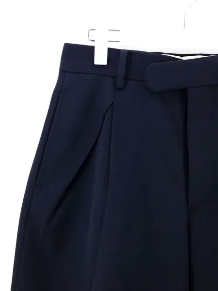 Wool Serge Tack Shorts