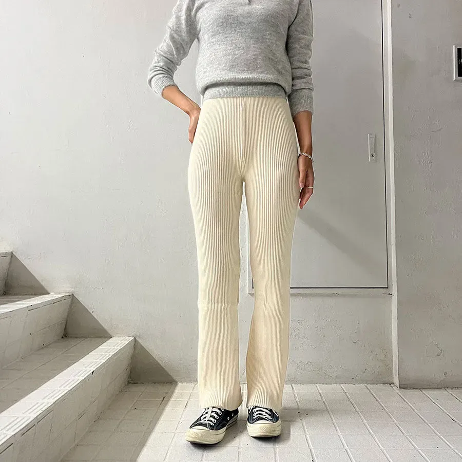 Ribbed Pants
