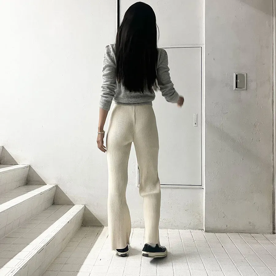 Ribbed Pants