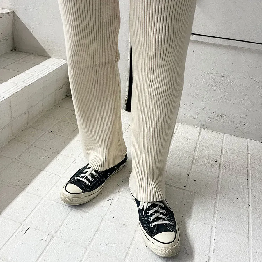 Ribbed Pants