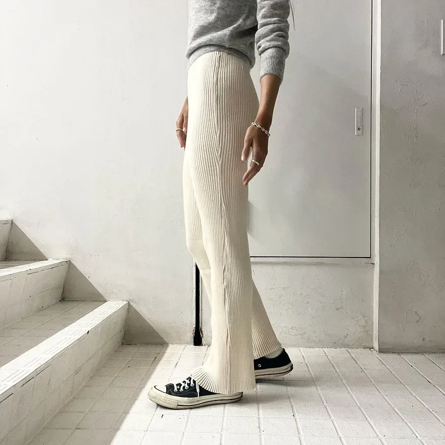 Ribbed Pants