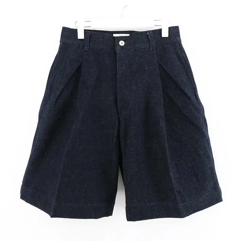 Hl Olive Denim Tuckshorts