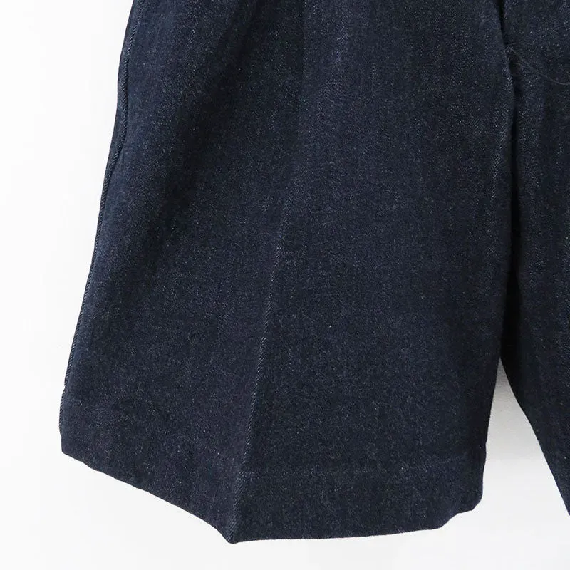 Hl Olive Denim Tuckshorts