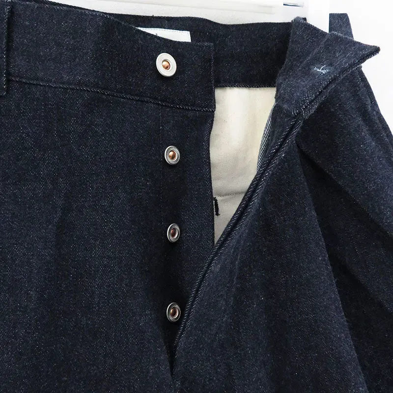 Hl Olive Denim Tuckshorts