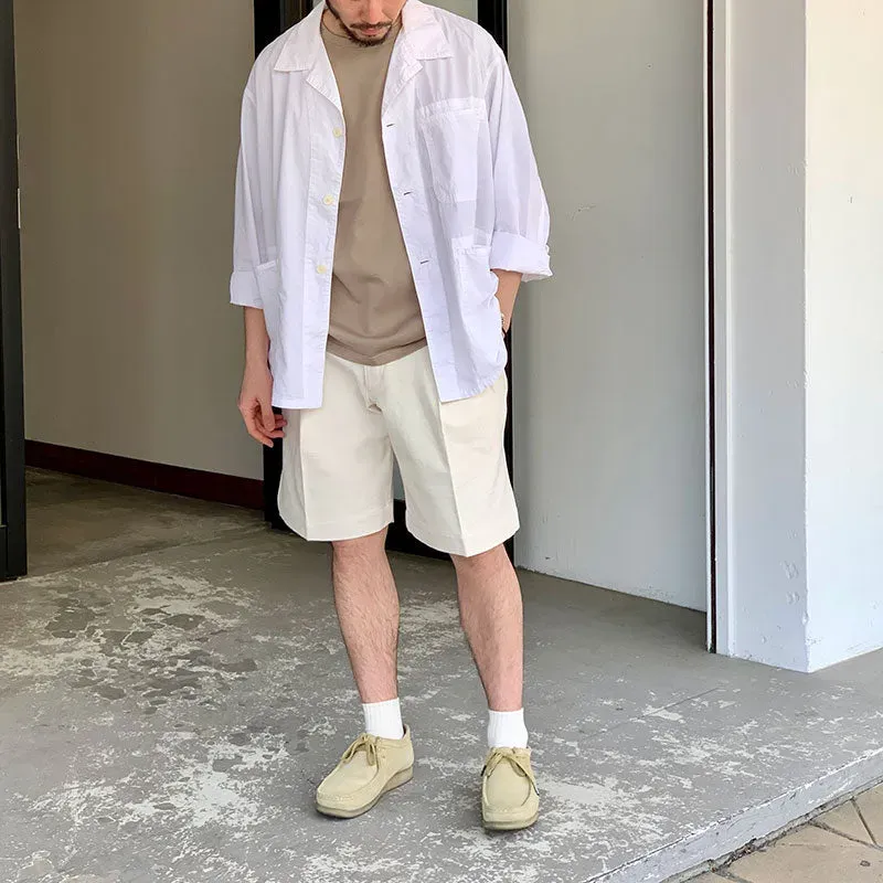 Hl Olive Denim Tuckshorts