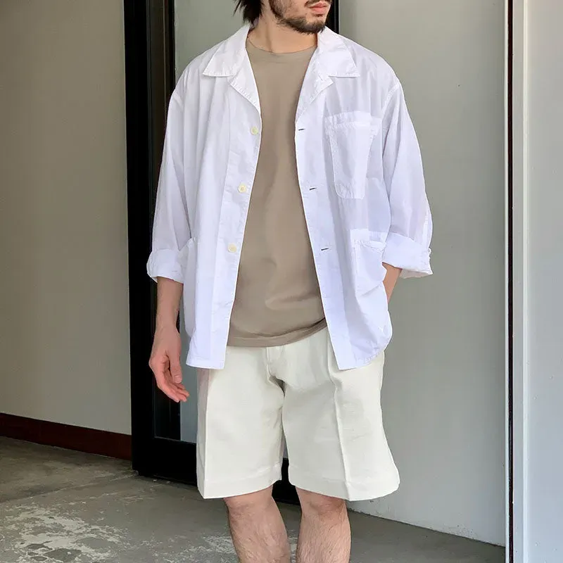 Hl Olive Denim Tuckshorts
