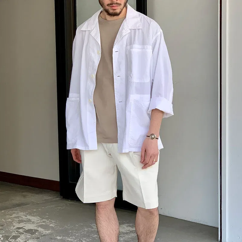 Hl Olive Denim Tuckshorts