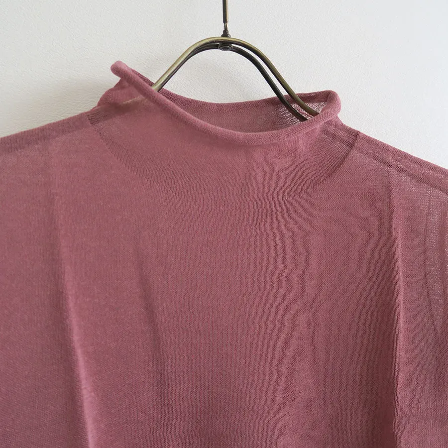 Sheer Cropped Knit