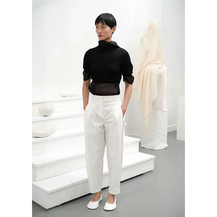 Sheer Cropped Knit