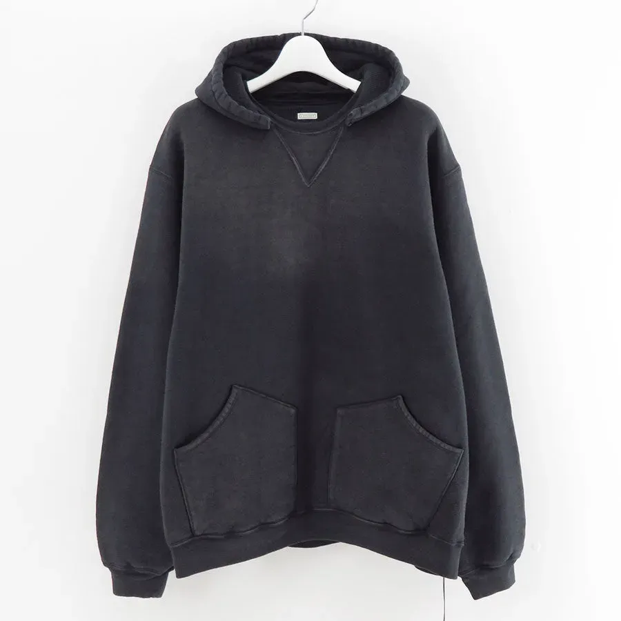 Vintage Attached Hood Sweat Parka